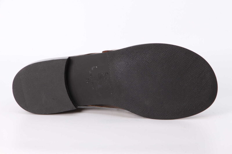 Loafer mit Schnalle taupe – Bild 3