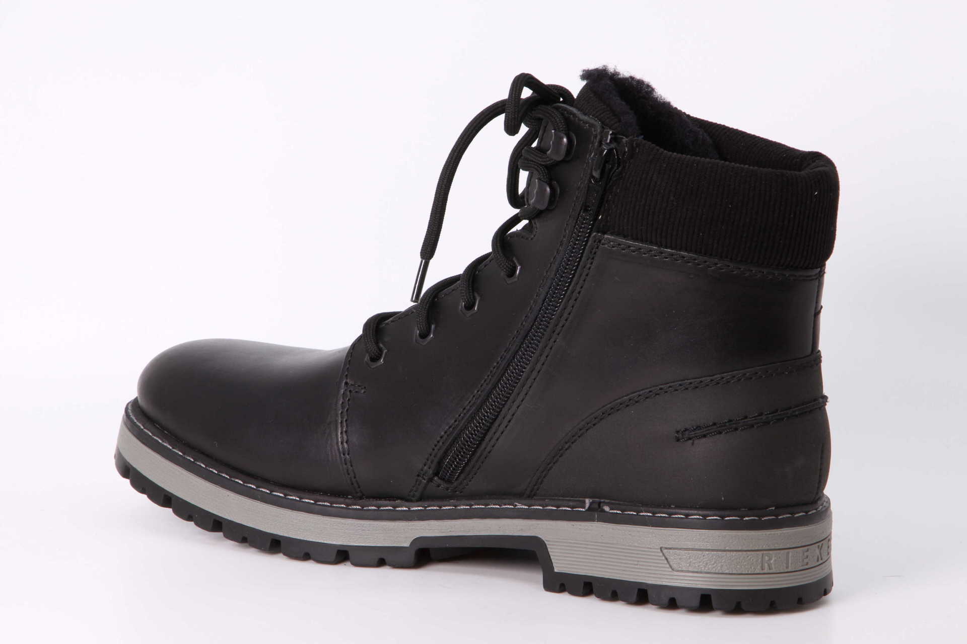 Winterschuh mit Spikes TEX schwarz – Bild 2