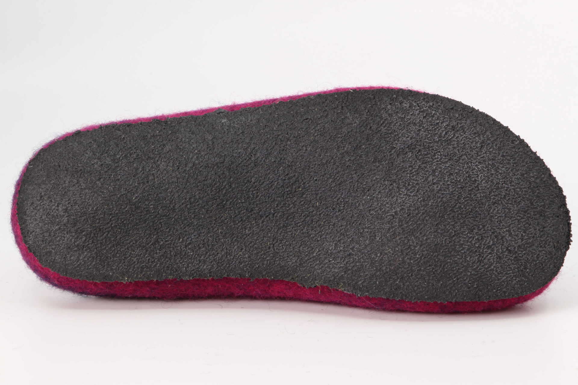 Filzfinken magenta Sohle
