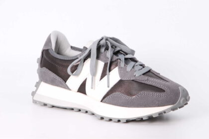Sneaker 327 silver metallic