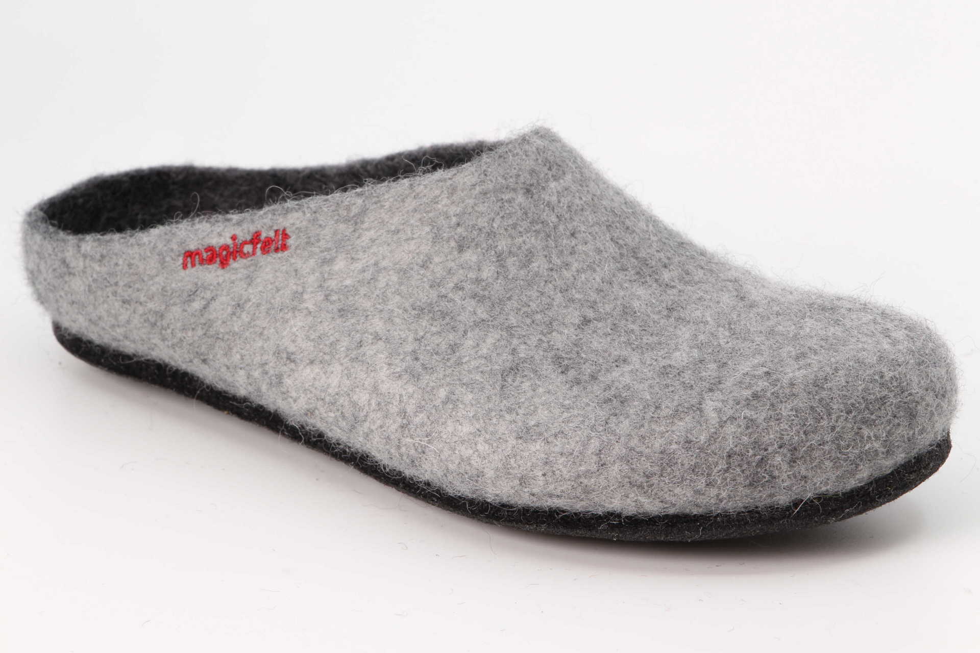 Filzfinken light grey Vorderseite