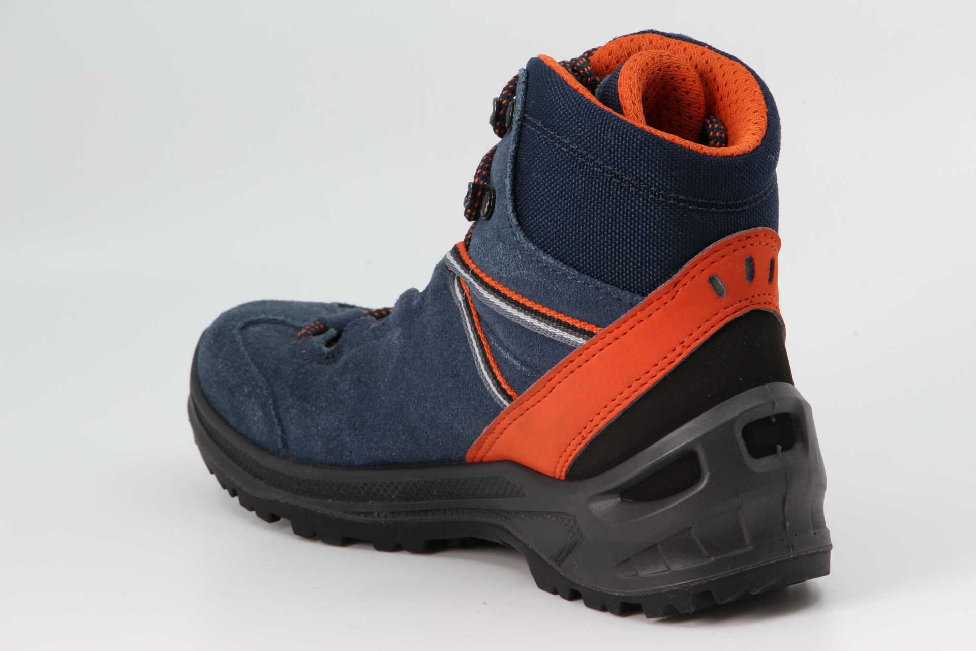 Ledro GTX Mid blau / orange Rückseite