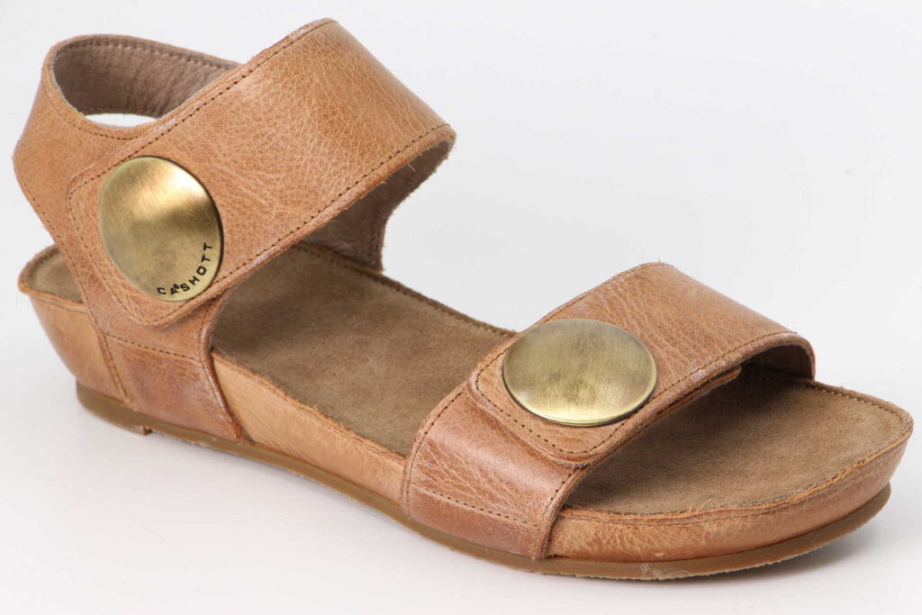 Casava Sandal cognac Vorderseite