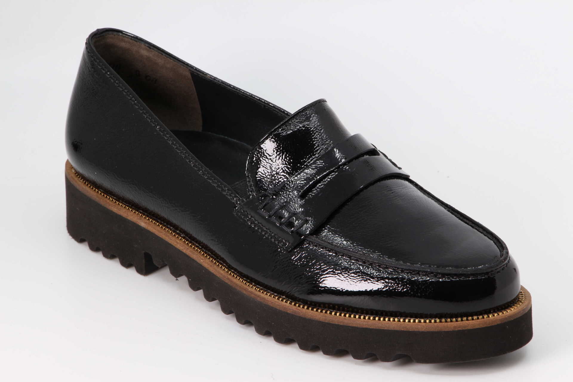 Loafer schwarz Vorderseite
