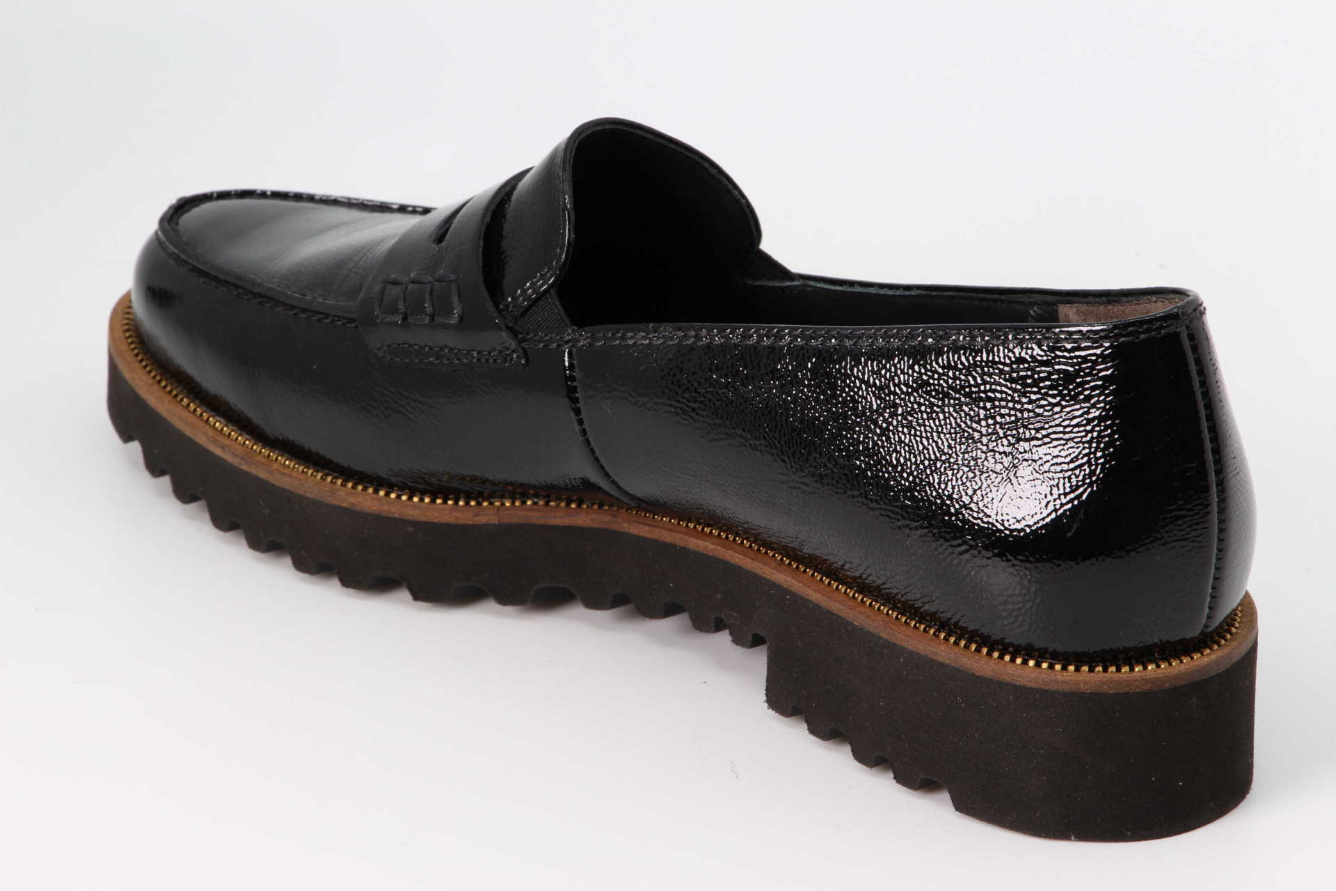 Loafer schwarz Rückseite