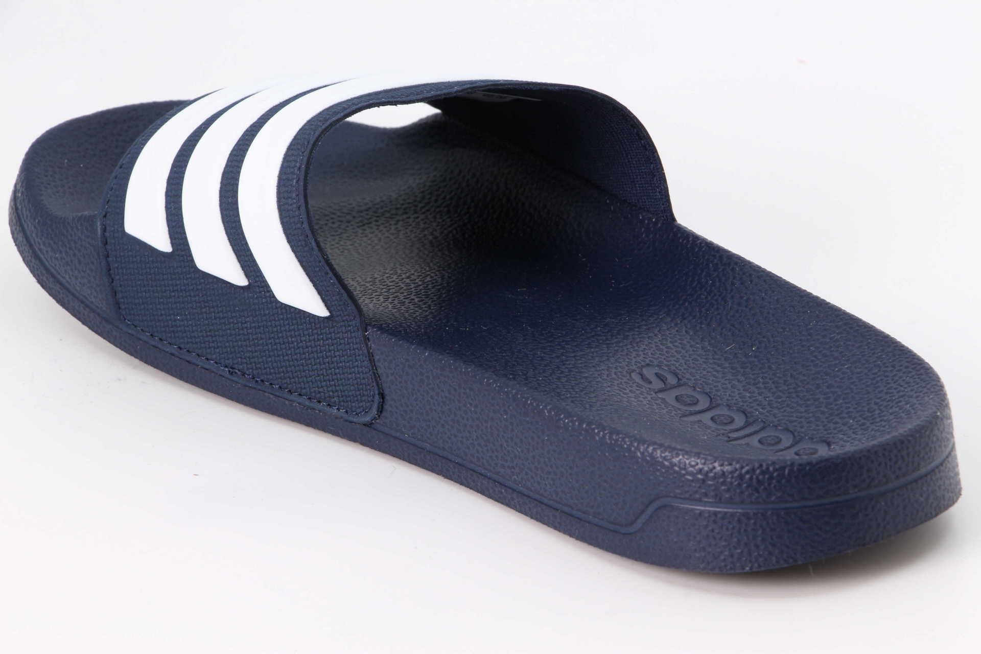 Adilette Shower blau Rückseite