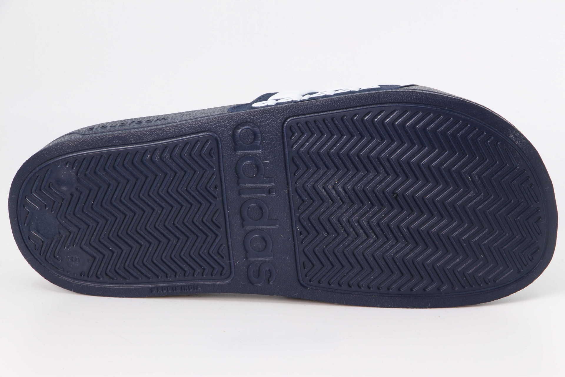 Adilette Shower blau Sohle