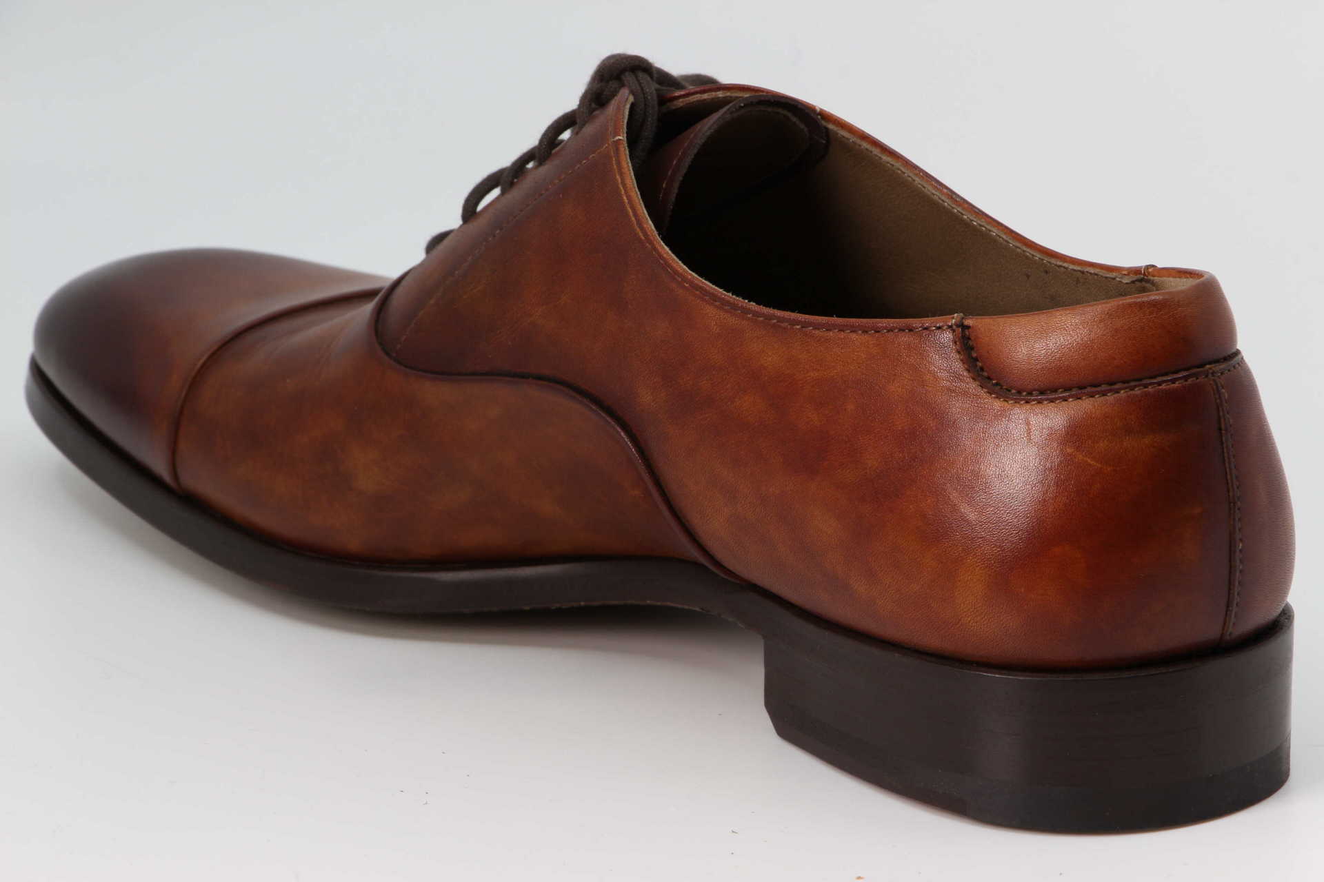 Businessschuhe cognac Rückseite