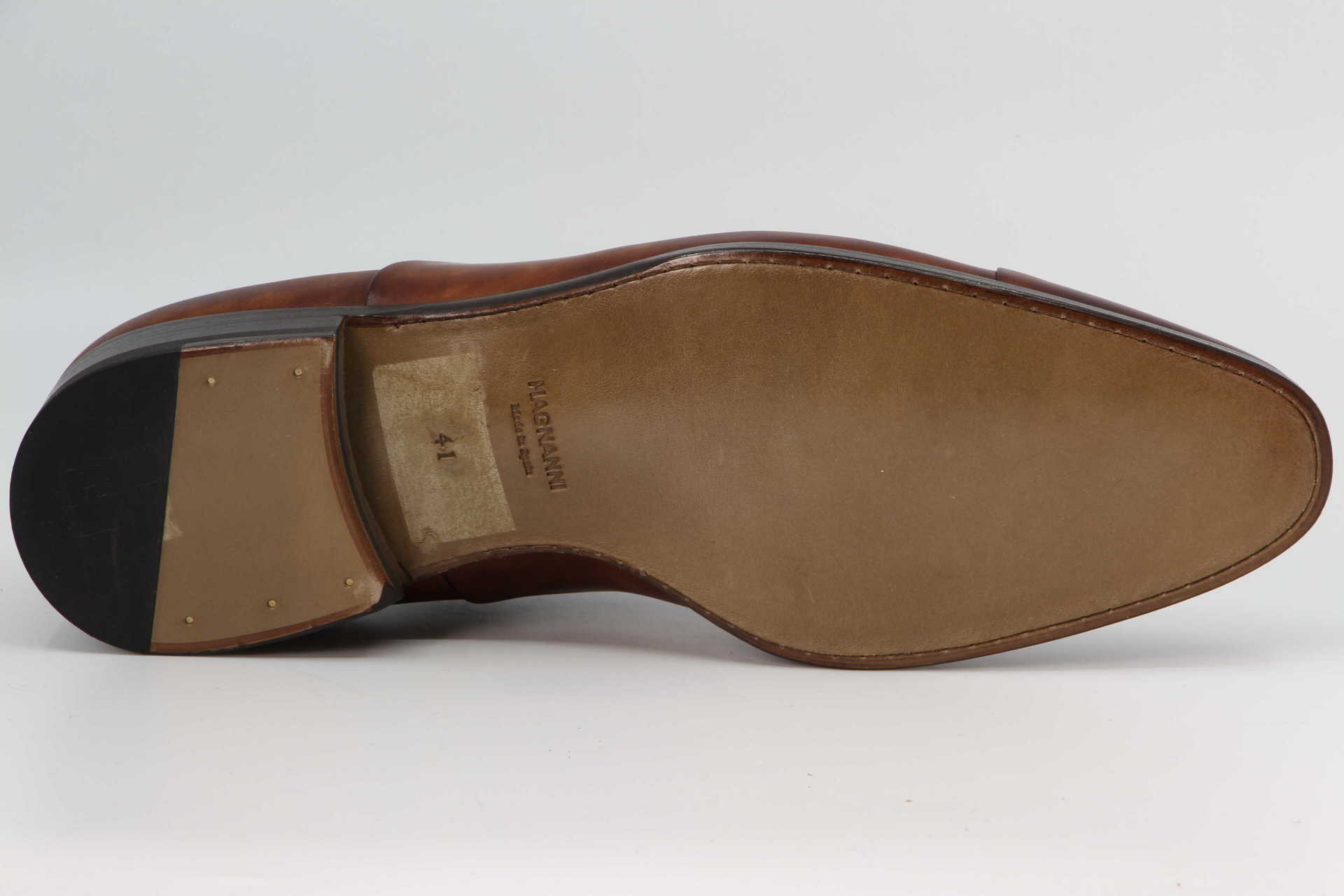 Businessschuhe cognac Sohle