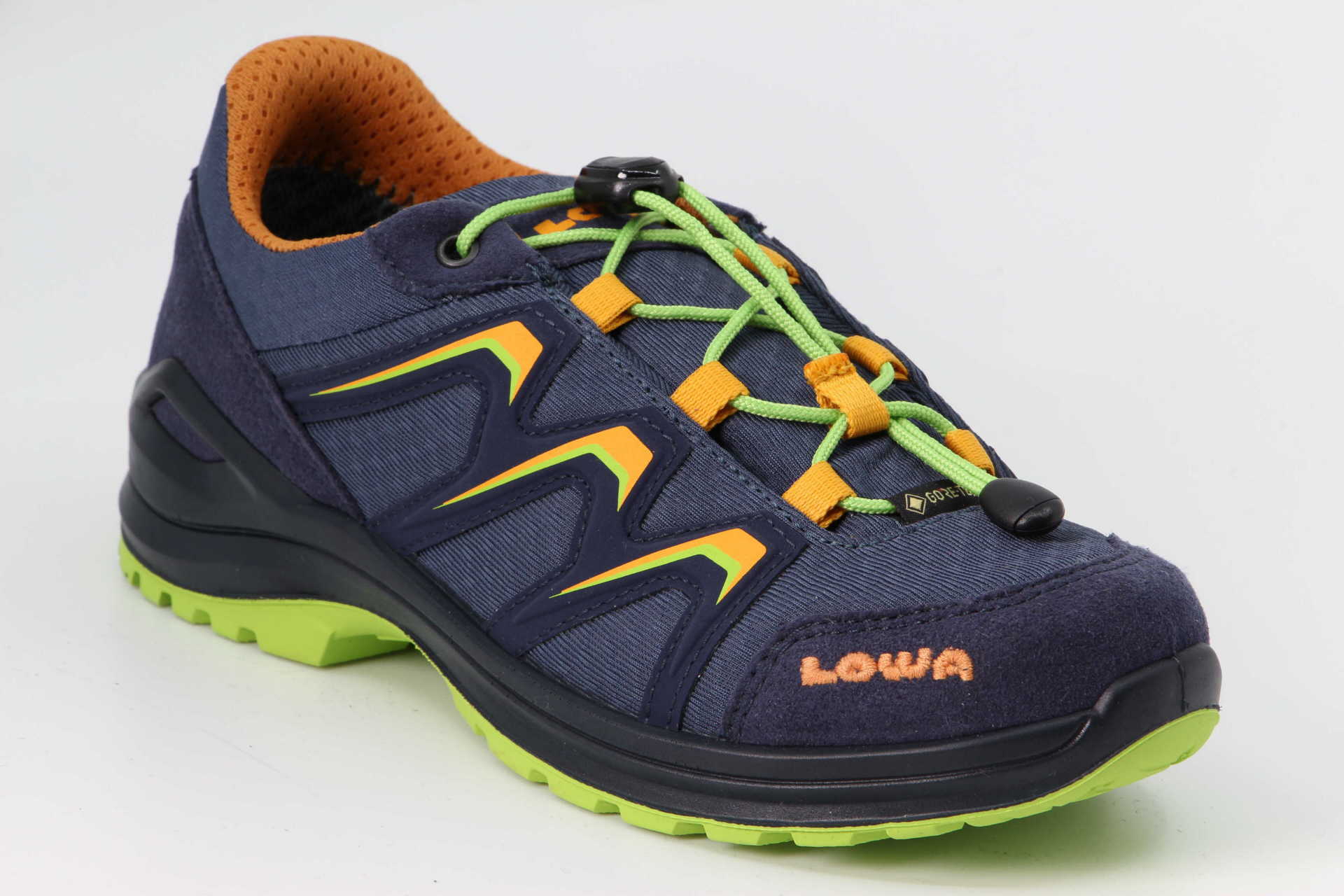 Maddox GTX Lo Ws blau / mandarin Vorderseite