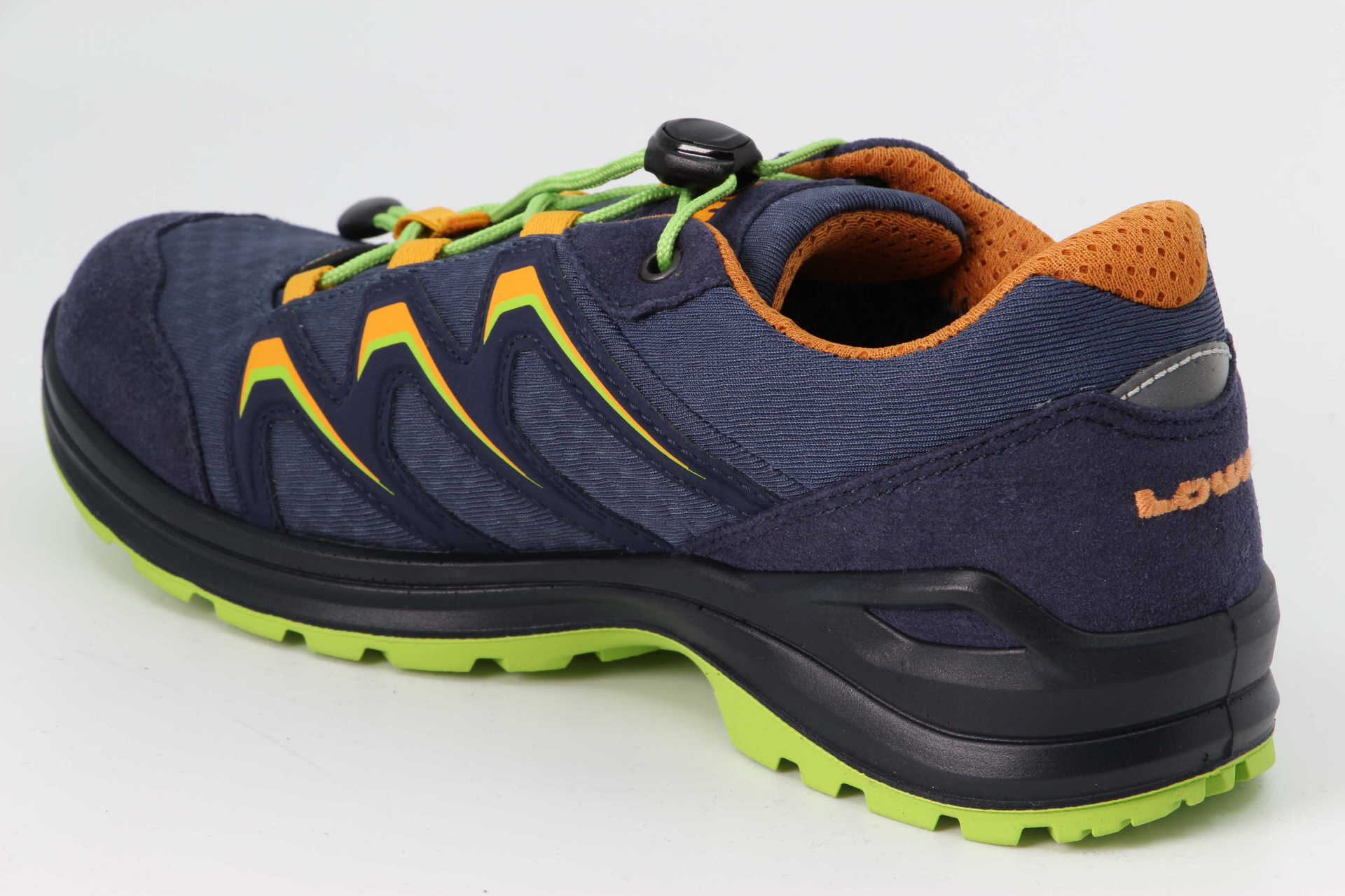 Maddox GTX Lo Ws blau / mandarin Rückseite