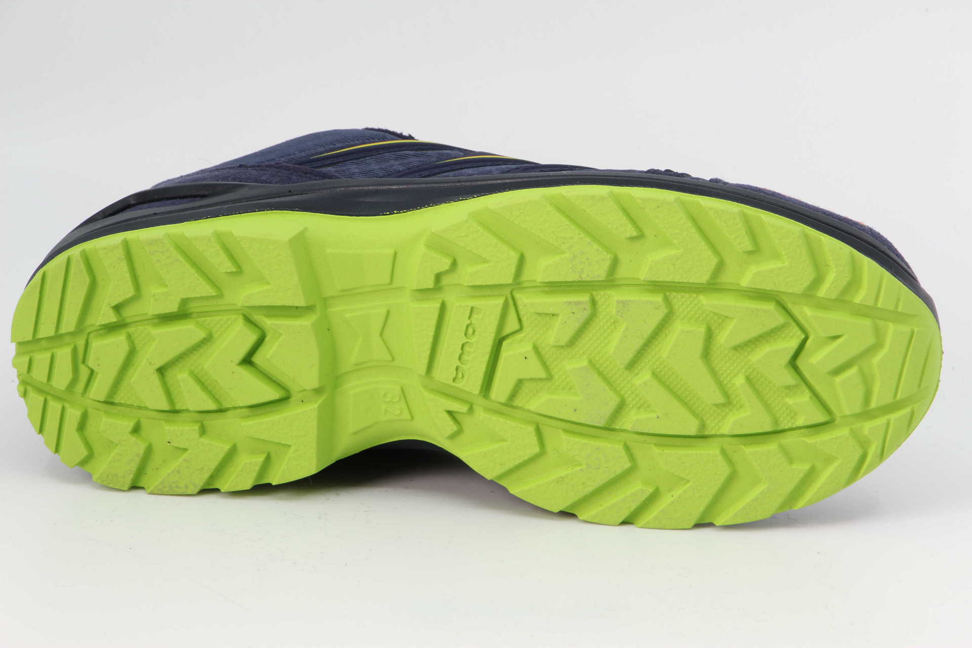 Maddox GTX Lo Ws blau / mandarin Sohle