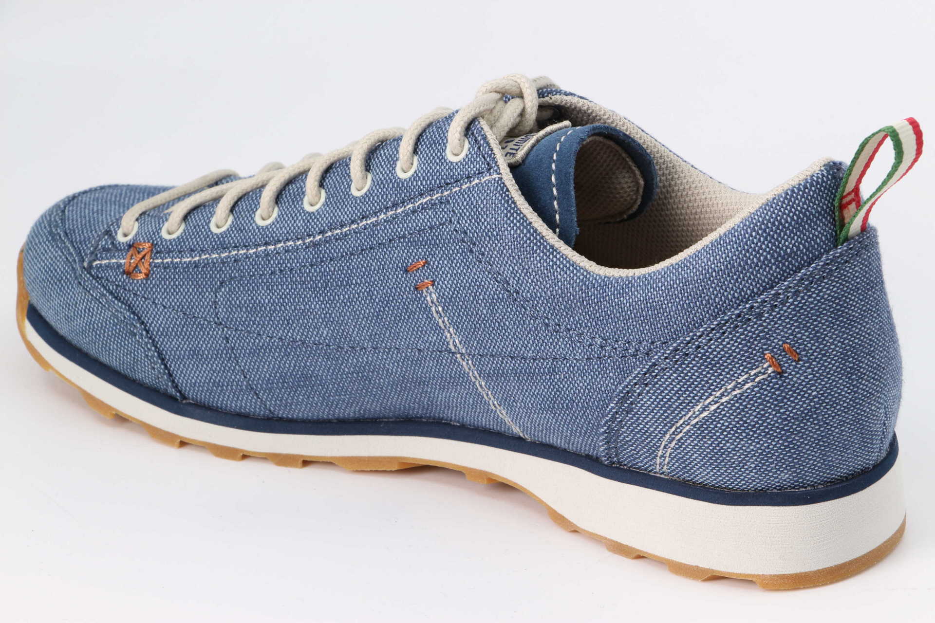 Cinquantaquattro low canvas denim blue Rückseite