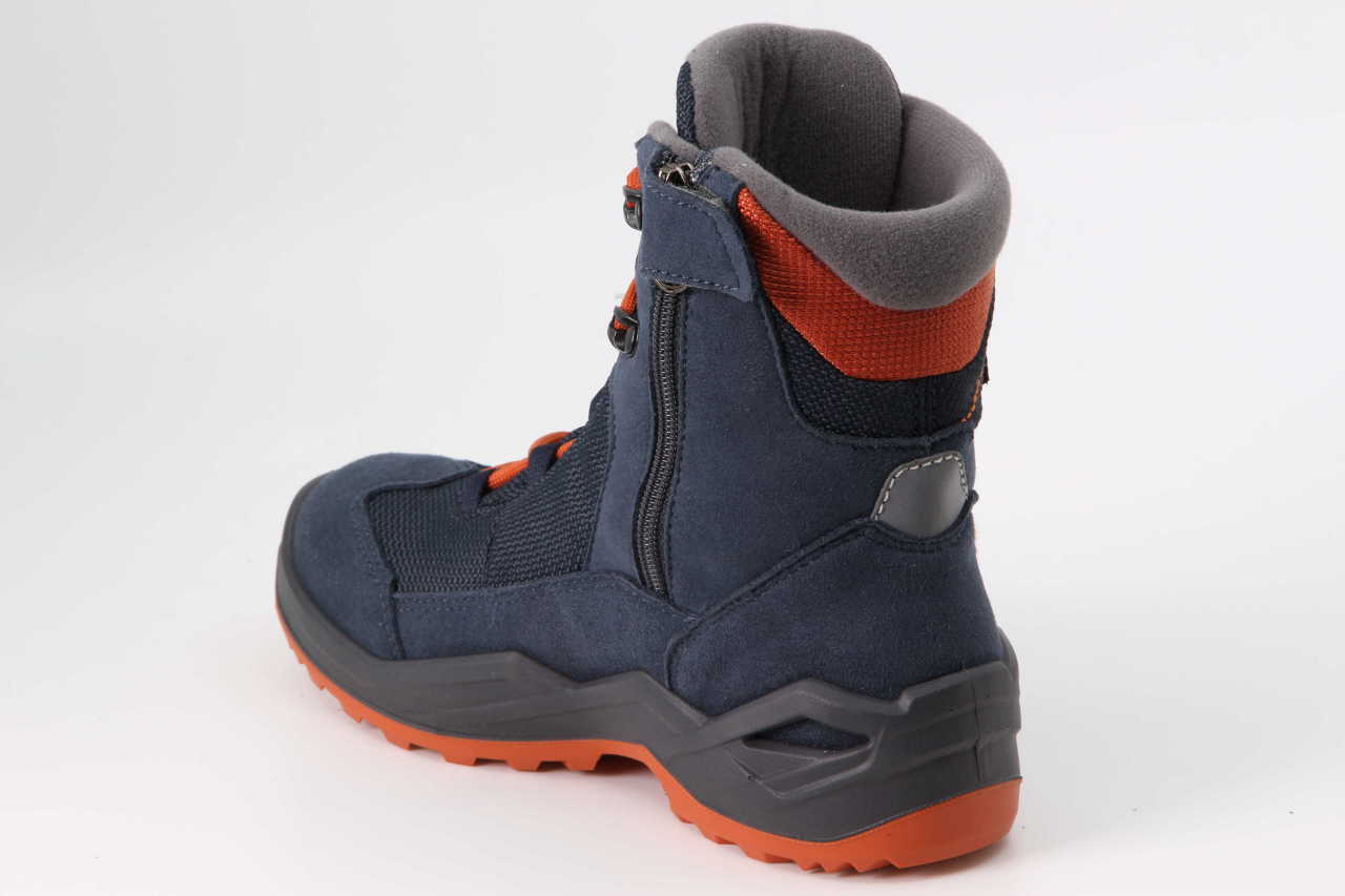 Jonas GTX MID blau / orange Rückseite