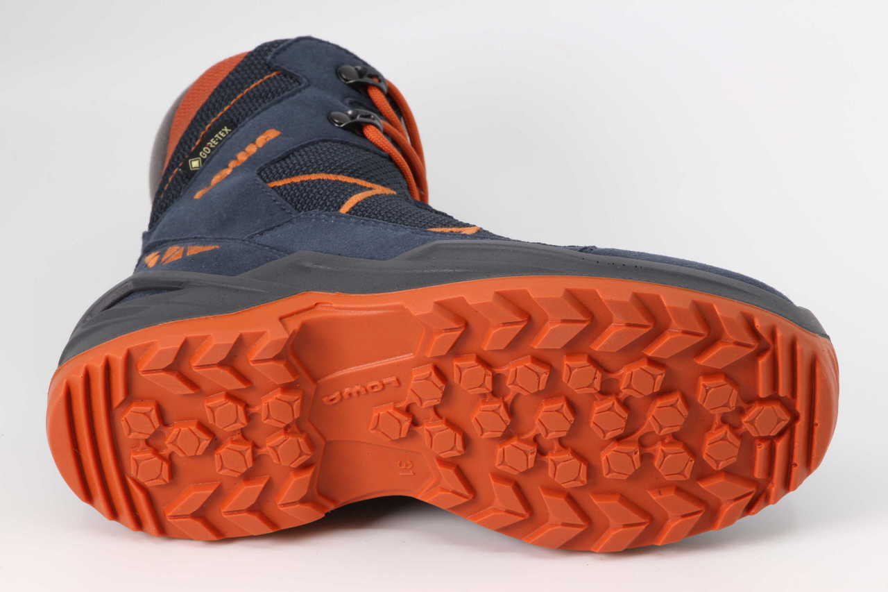 Jonas GTX MID blau / orange Sohle
