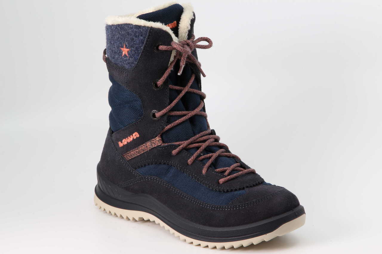 Emma GTX Hi navy / mandarine Vorderseite