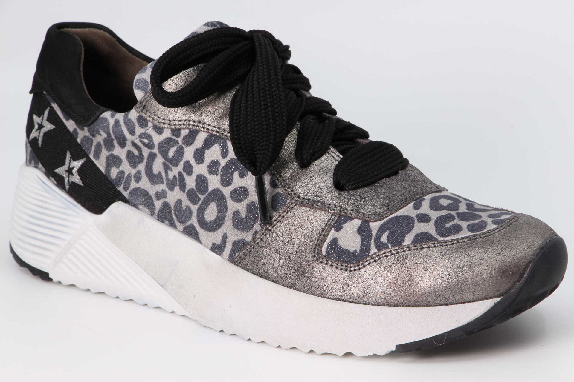 Sneaker leo /steel Vorderseite