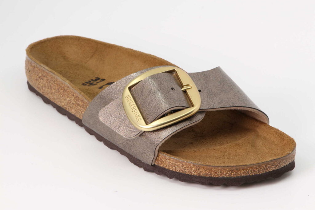 Madrid Big Buckle schmal graceful taupe Vorderseite