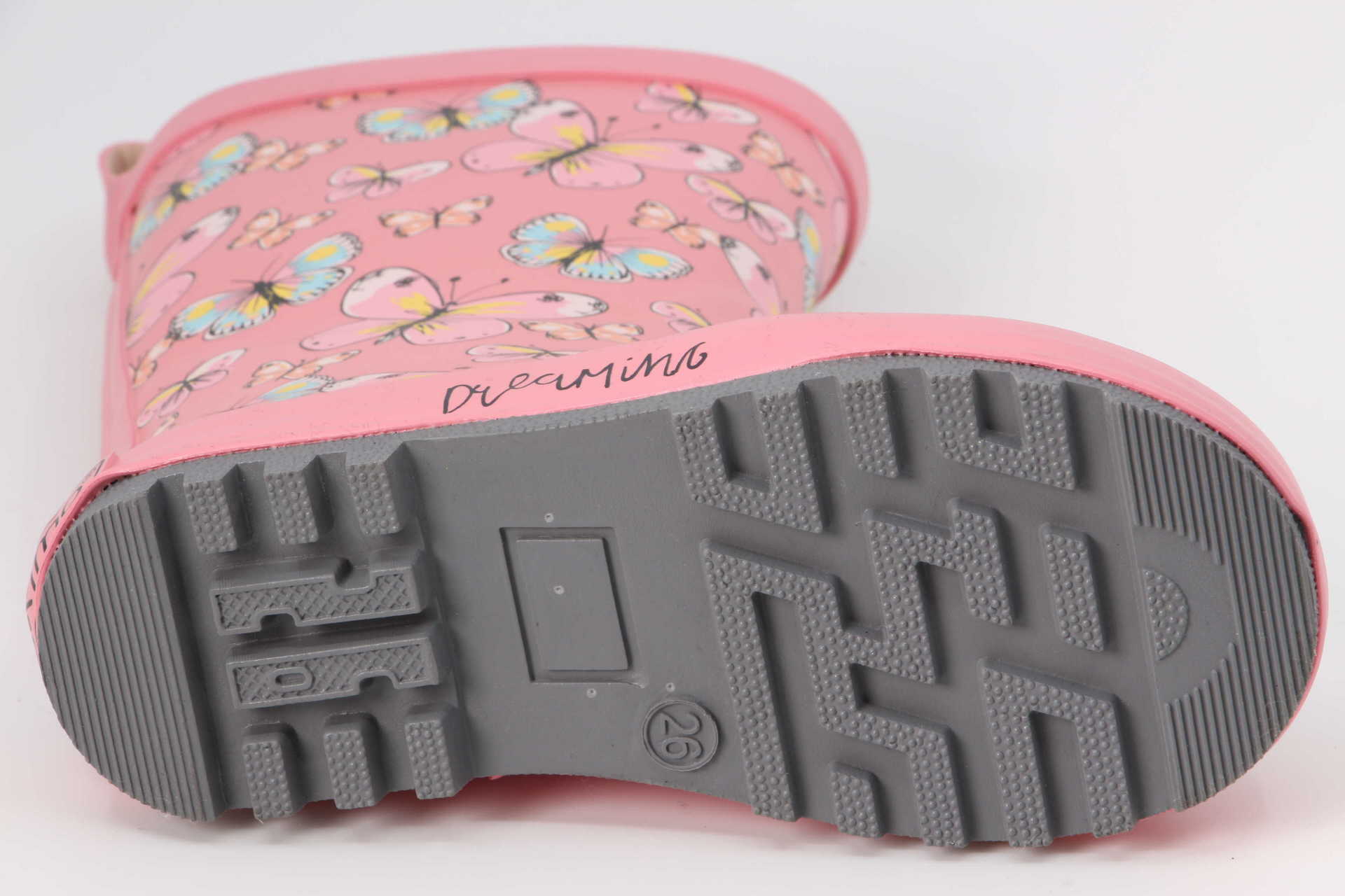 F64 Schmetterling Maximo pink Sohle