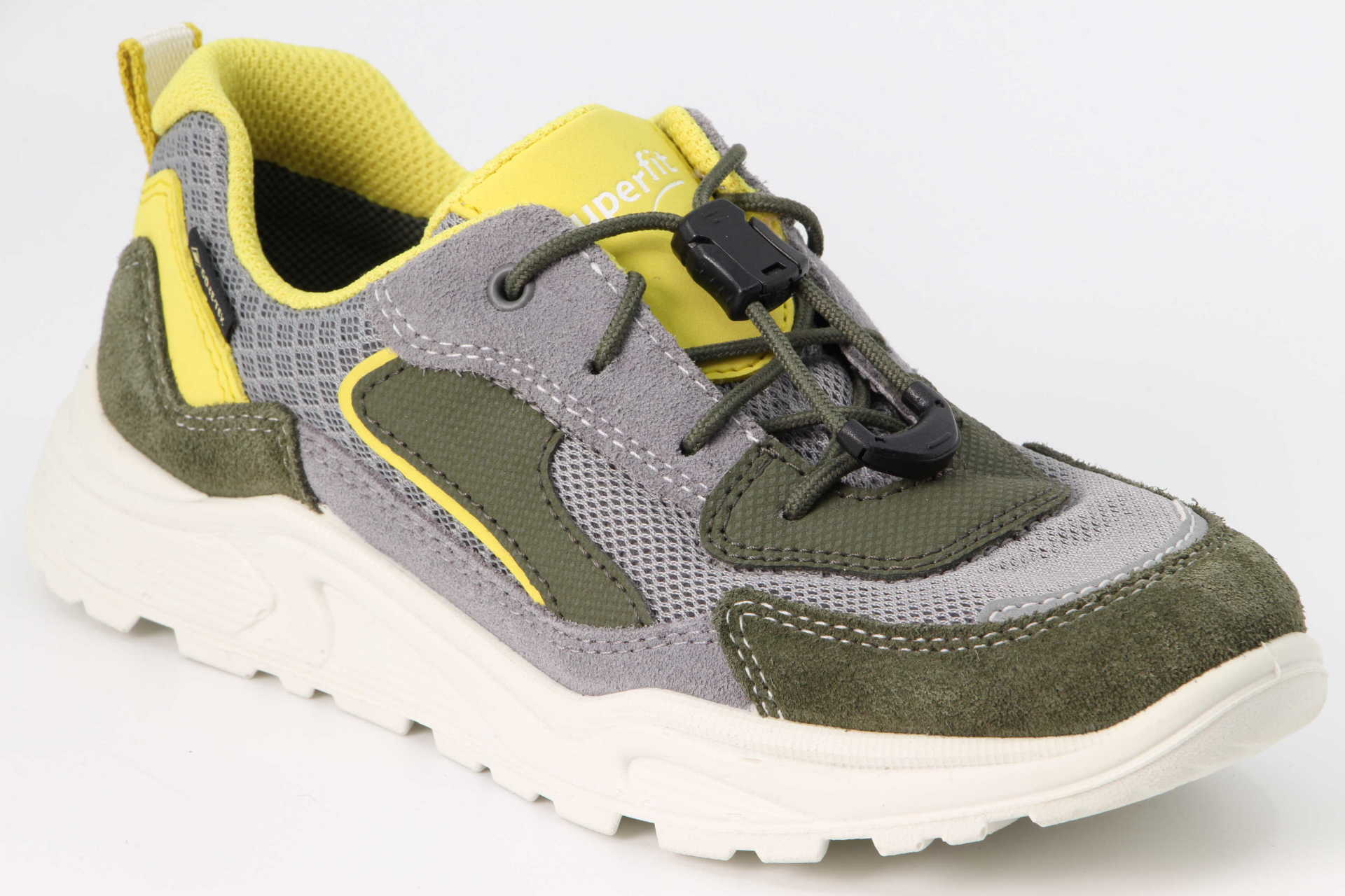 Sneaker TEX grün / gelb Vorderseite