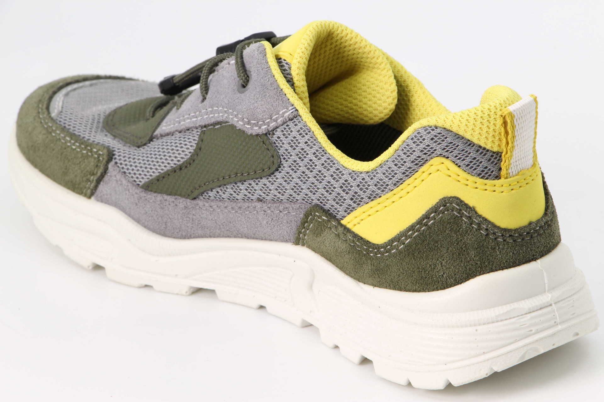 Sneaker TEX grün / gelb Rückseite