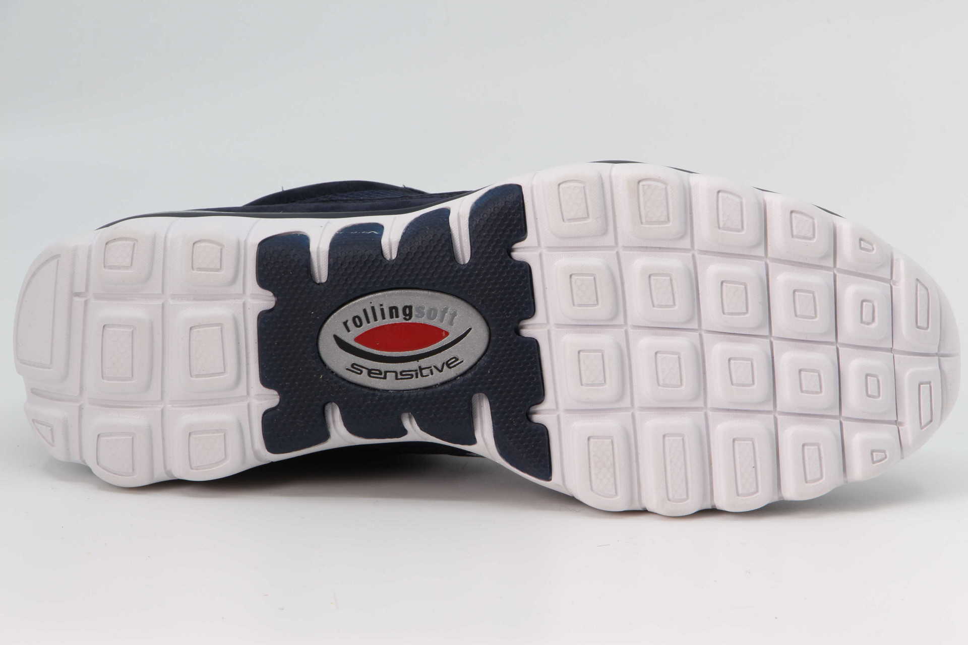 Rolling-Soft blau / blue Sohle