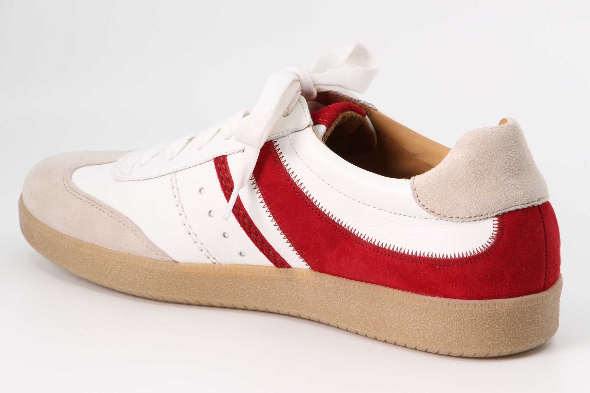 Sneaker weiss vanille Rückseite