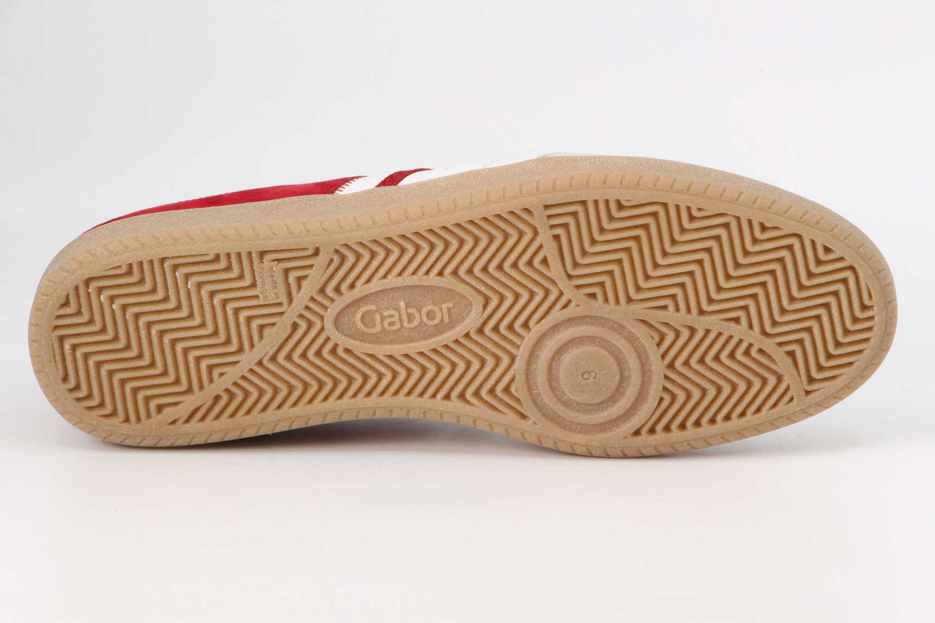 Sneaker weiss vanille Sohle