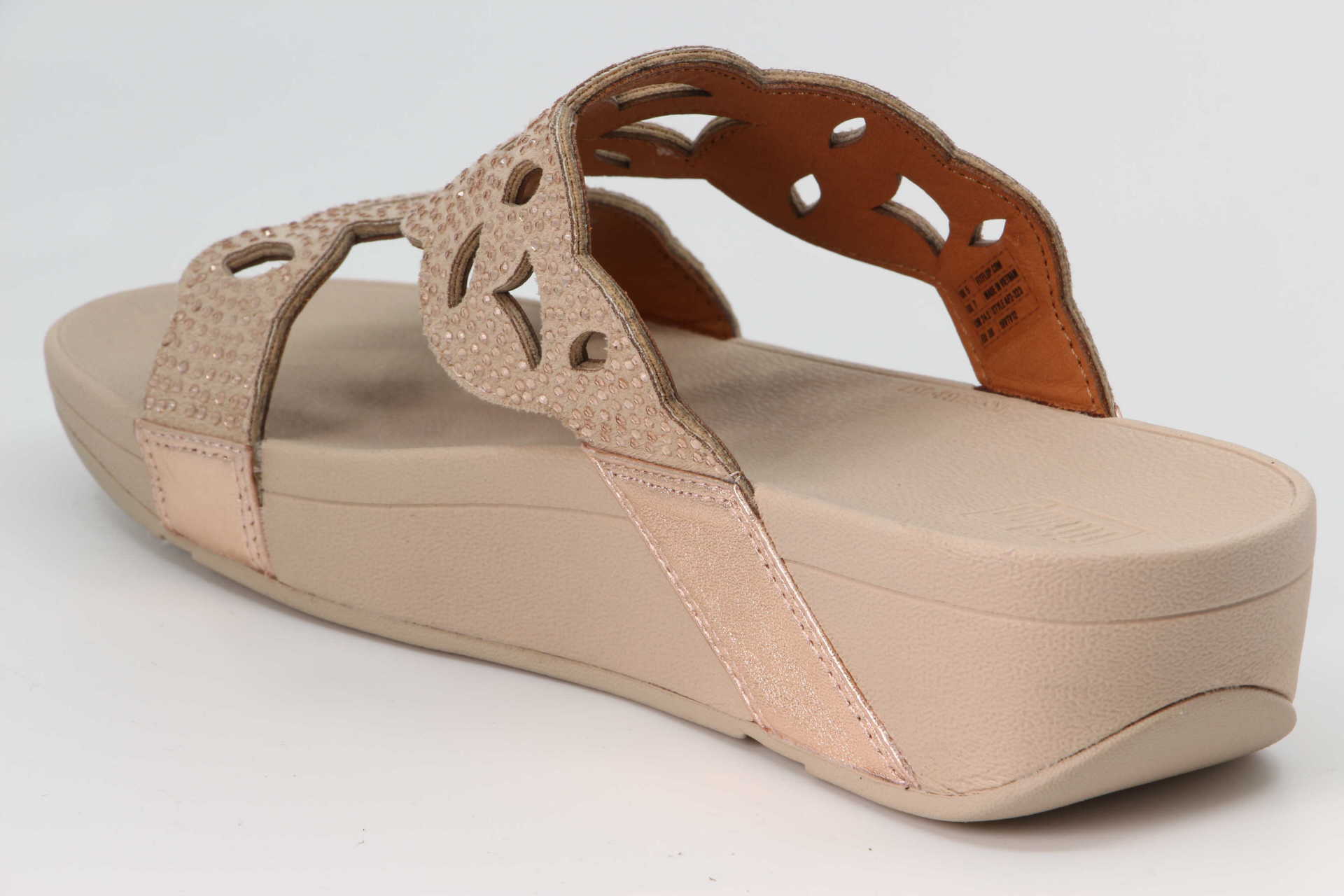 Elora Slide Crystal rosegold – Bild 2