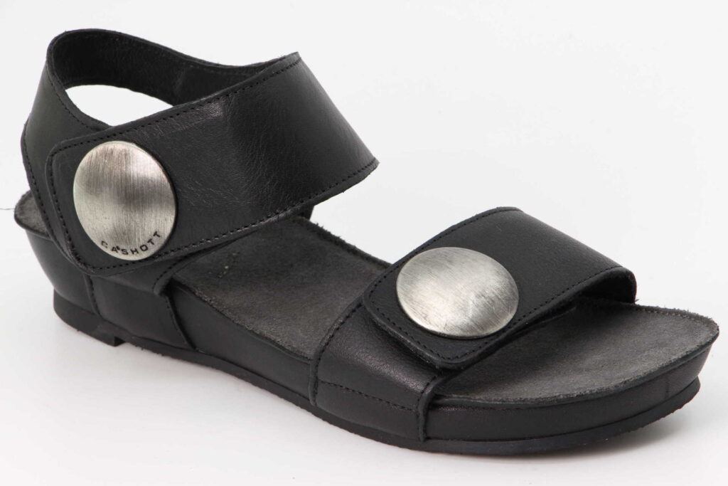 Casava Sandal schwarz Vorderseite