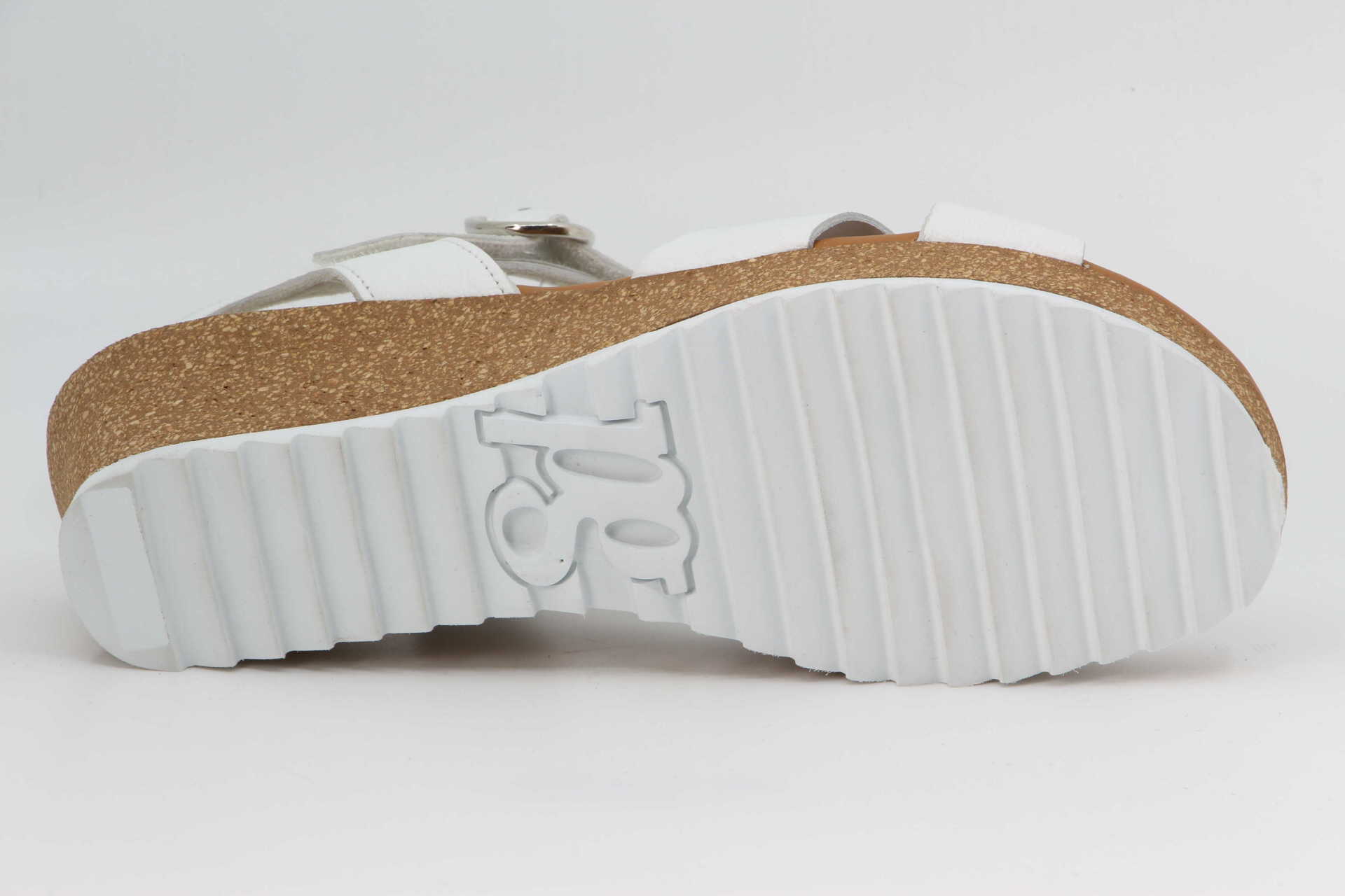 Keilsandalette weiss – Bild 3