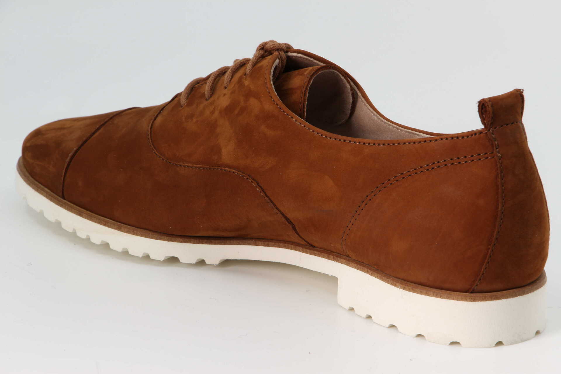 Schnürschuh cognac – Bild 2