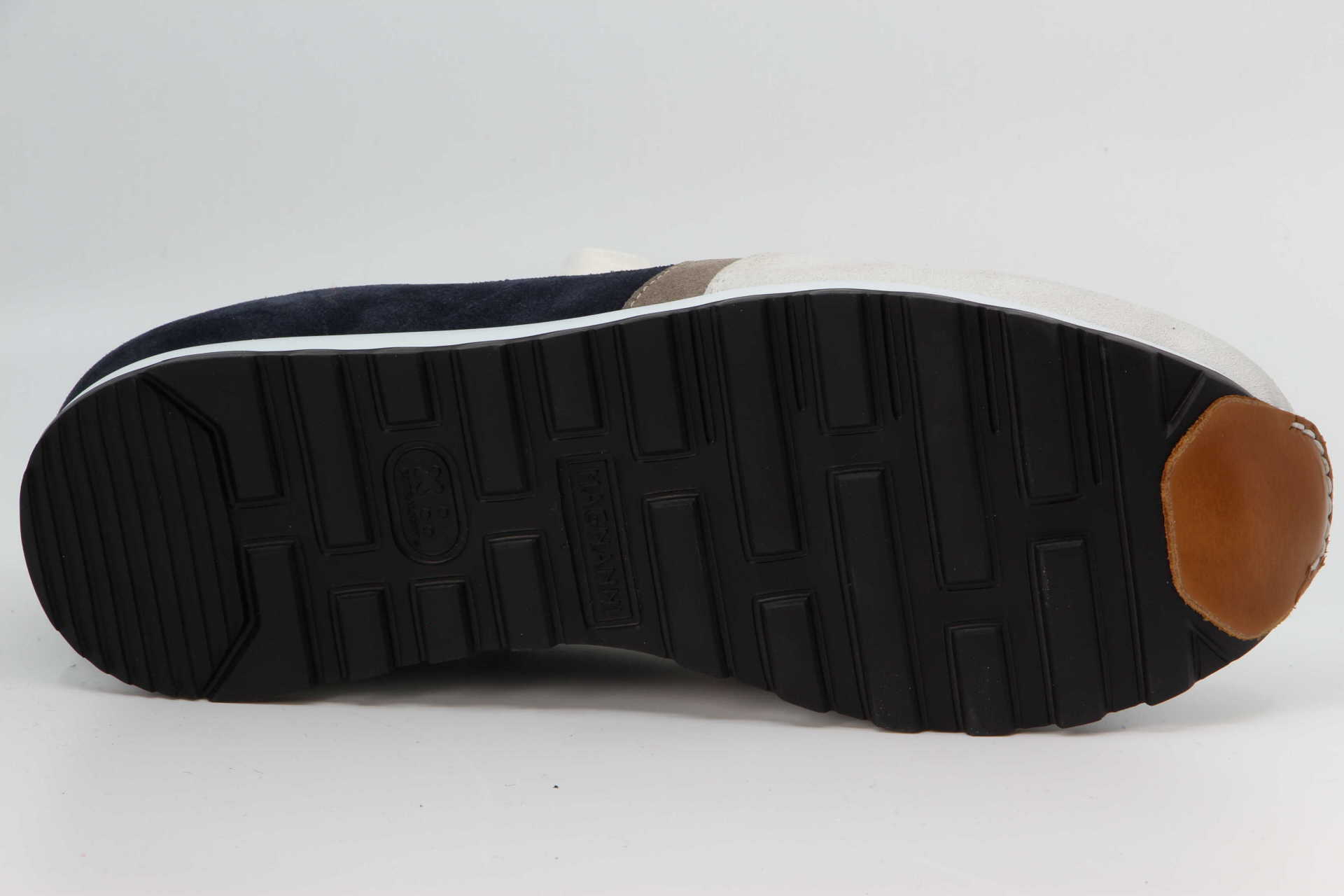 Sneaker blanco-tierra-azul Sohle