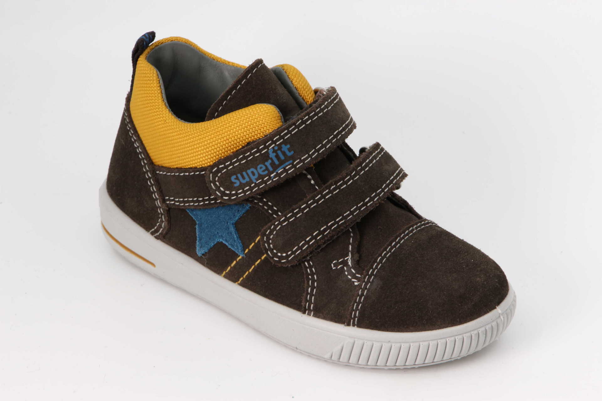 Sneaker braun / gelb Vorderseite