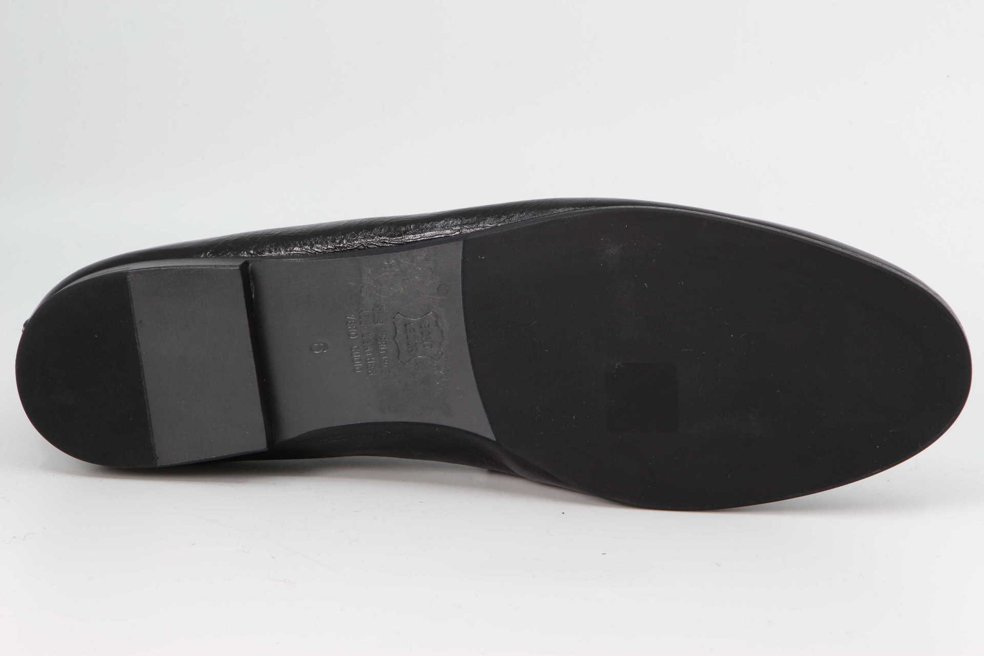 Loafer schwarz Sohle