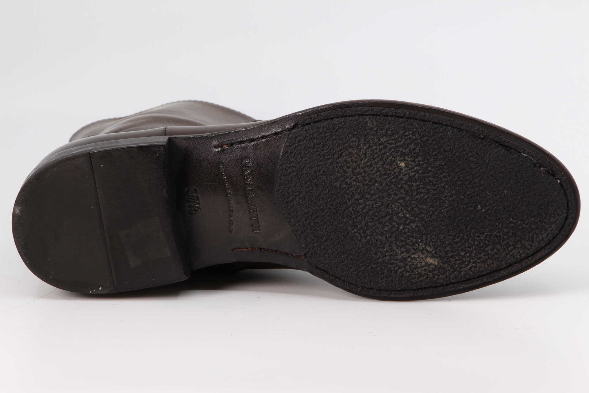 Schnürstiefelette warm brown Sohle