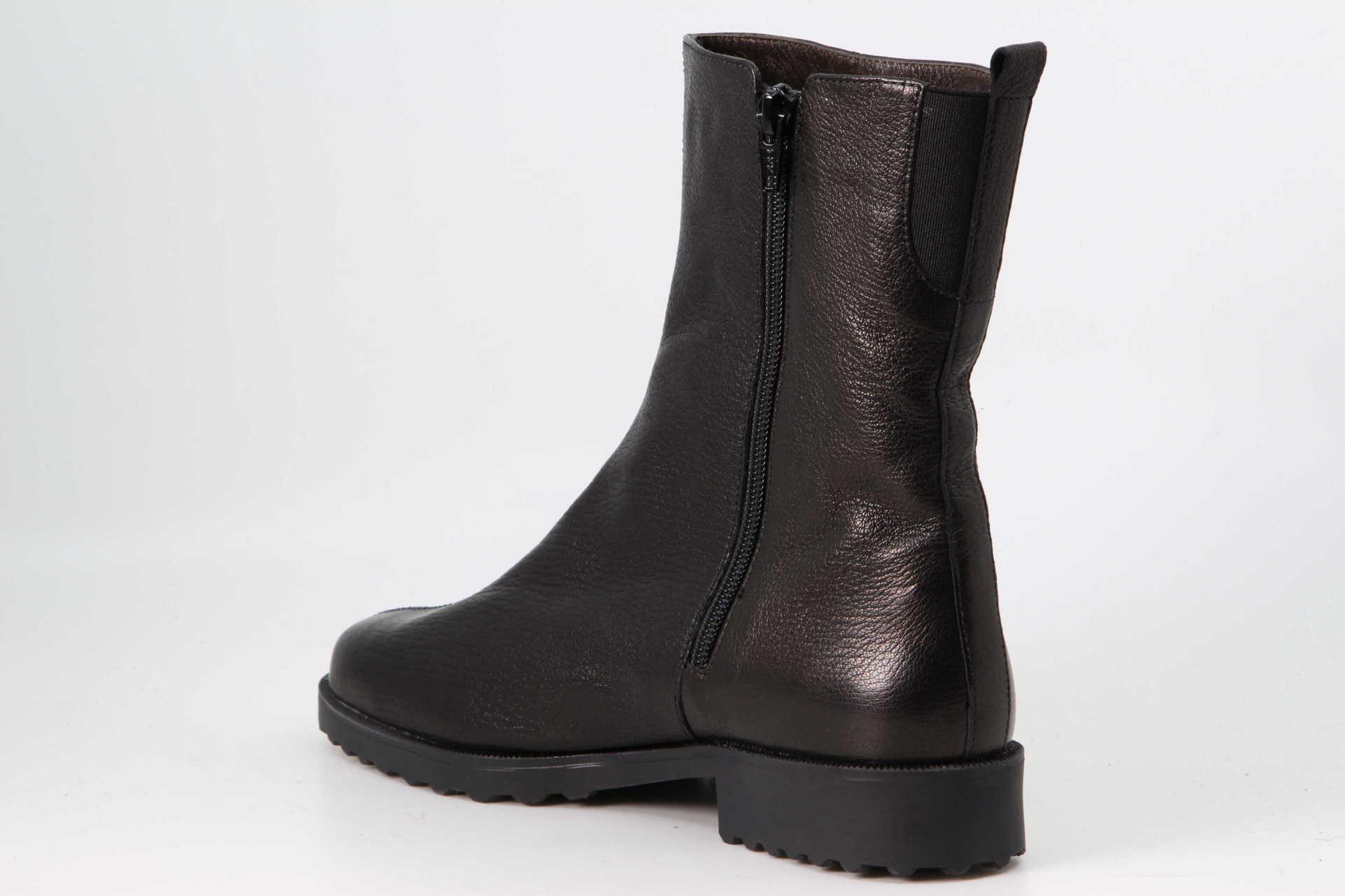 Winterstiefelette schwarz Rückseite