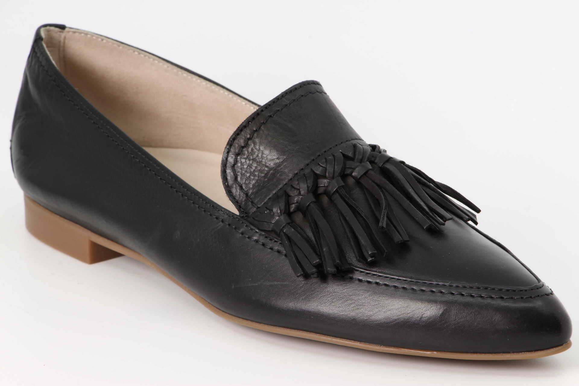 Slipper schwarz Vorderseite