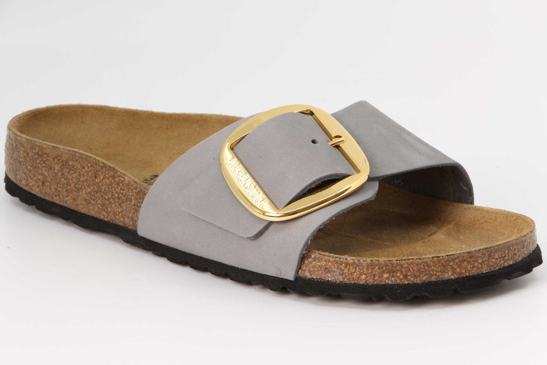 Madrid Big Buckle light grey Vorderseite