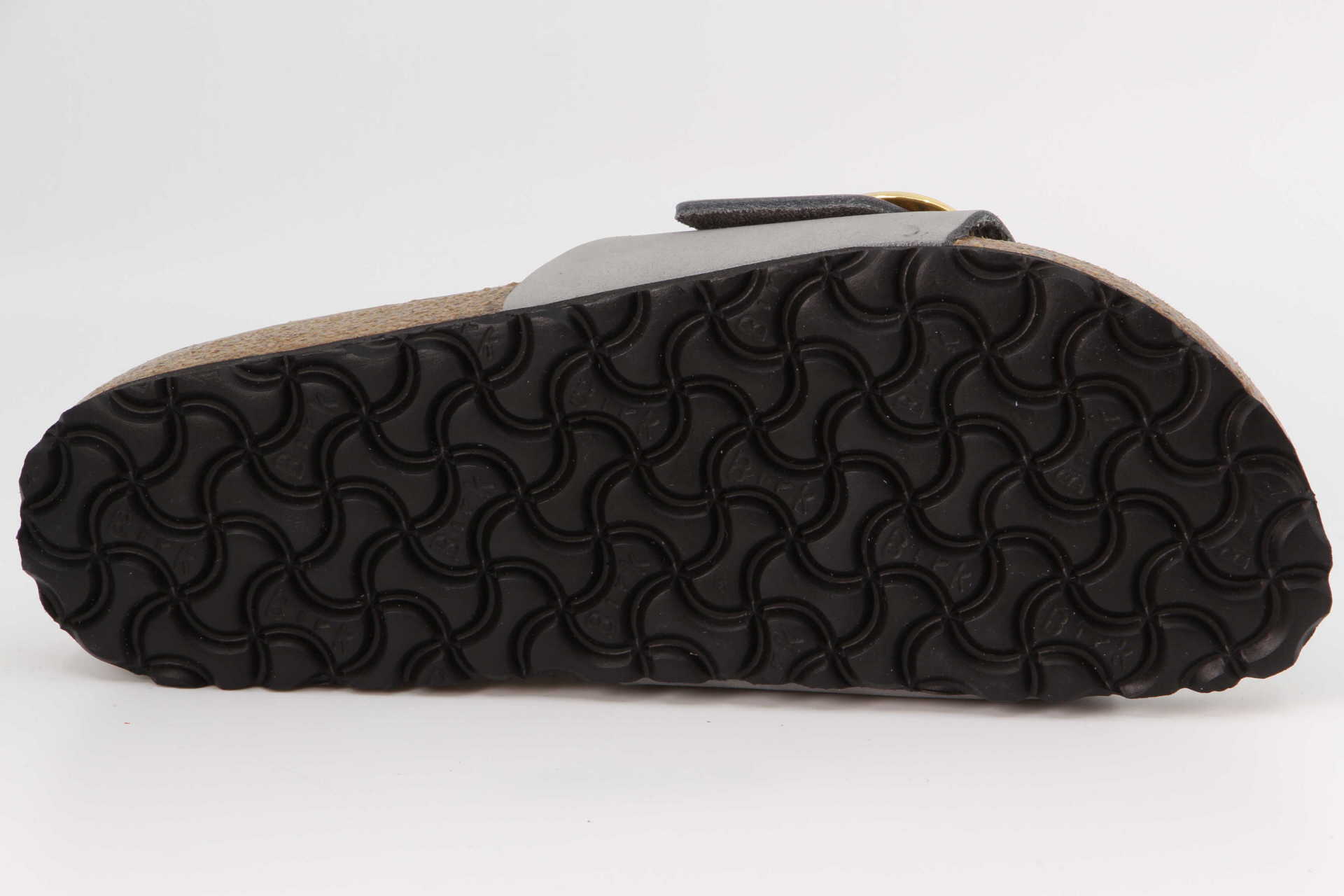 Madrid Big Buckle light grey Sohle