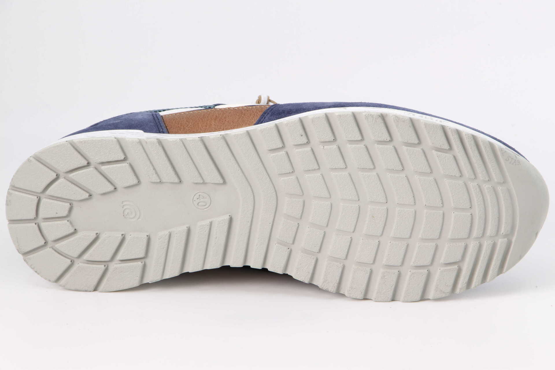 Sneaker navy Sohle