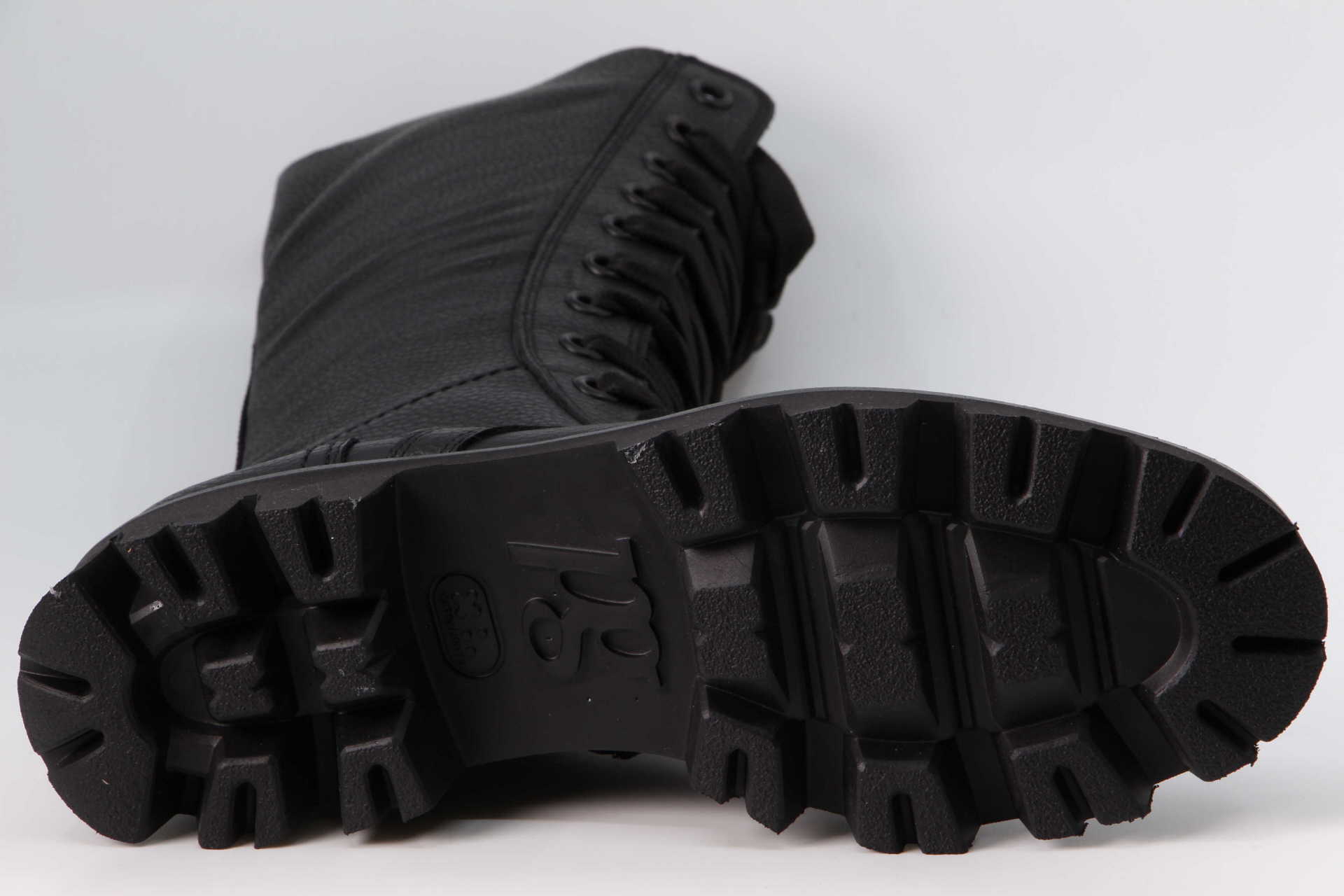 Schnür-Stiefelette schwarz – Bild 3