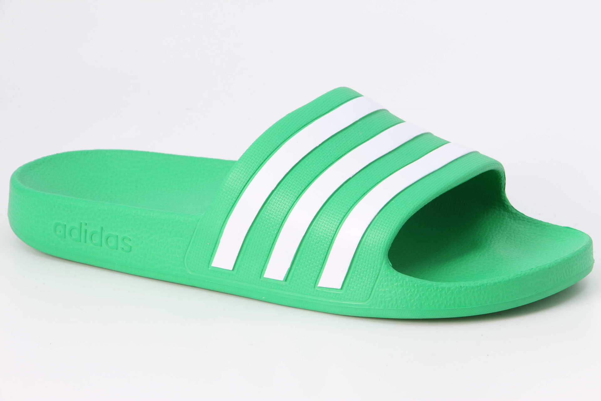 Adilette Shower grün Vorderseite