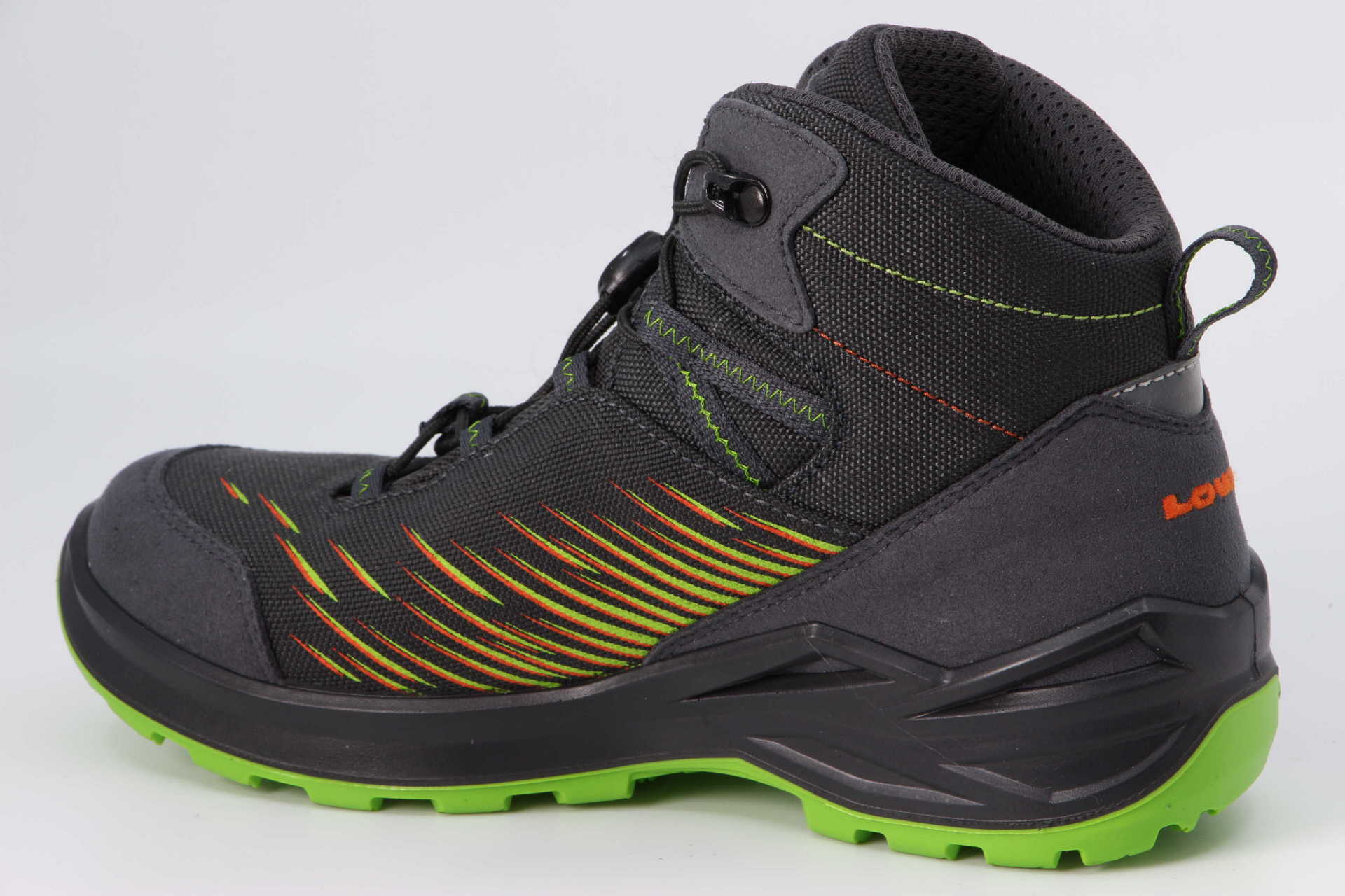 Zirrox GTX Mid Junior anthrazit / flame Rückseite