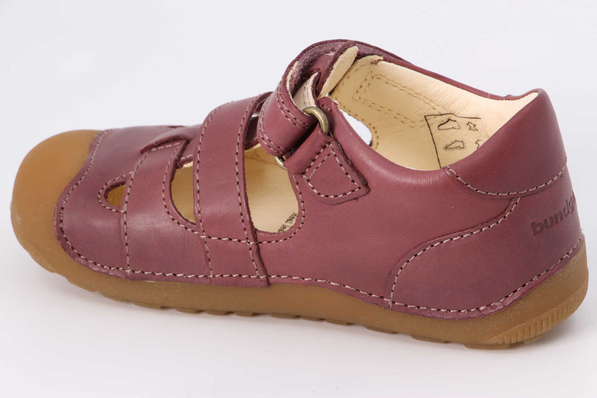 Petit Sandal dark rose Rückseite