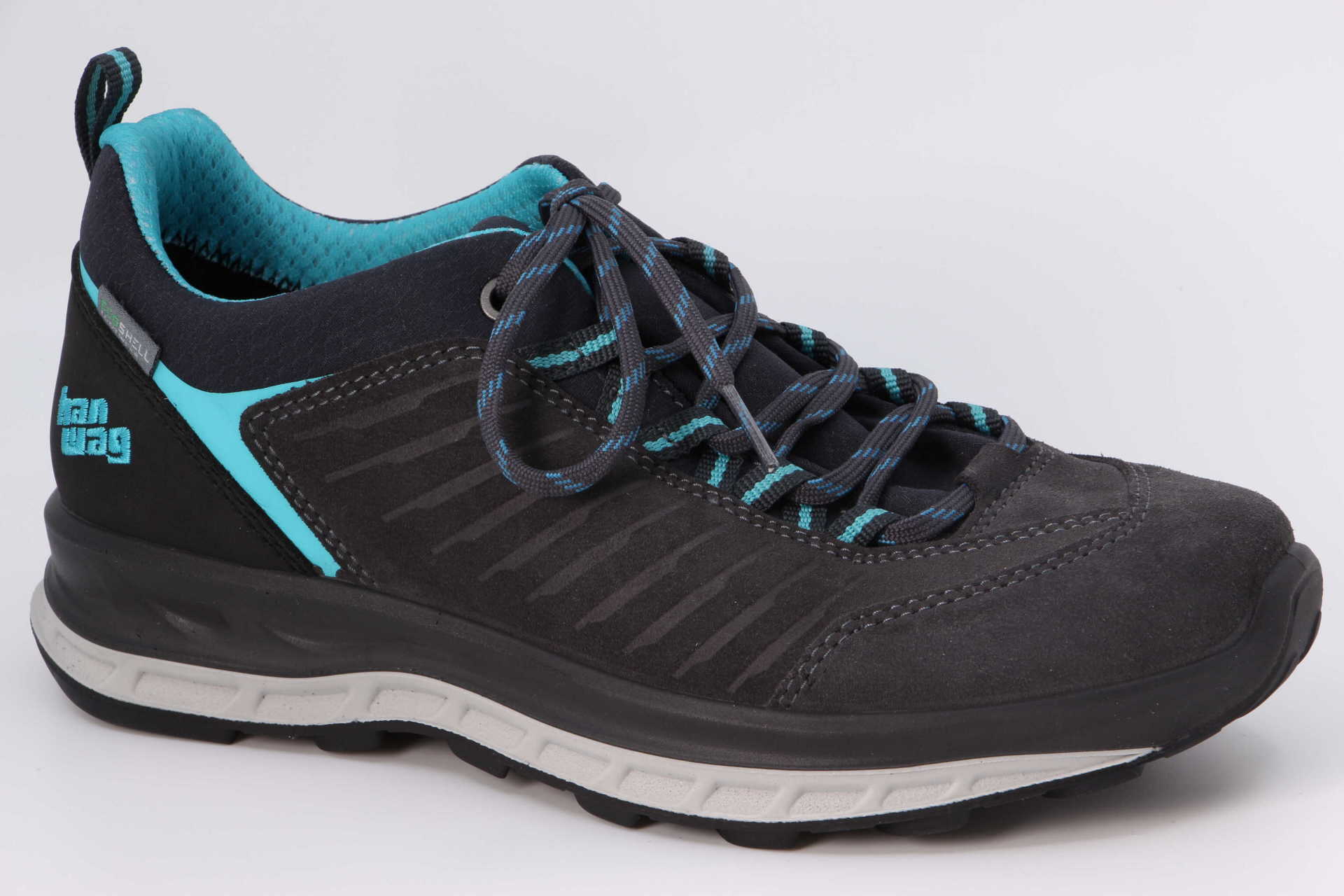 Blueridge Low Women Tex asphalt / ocean Vorderseite