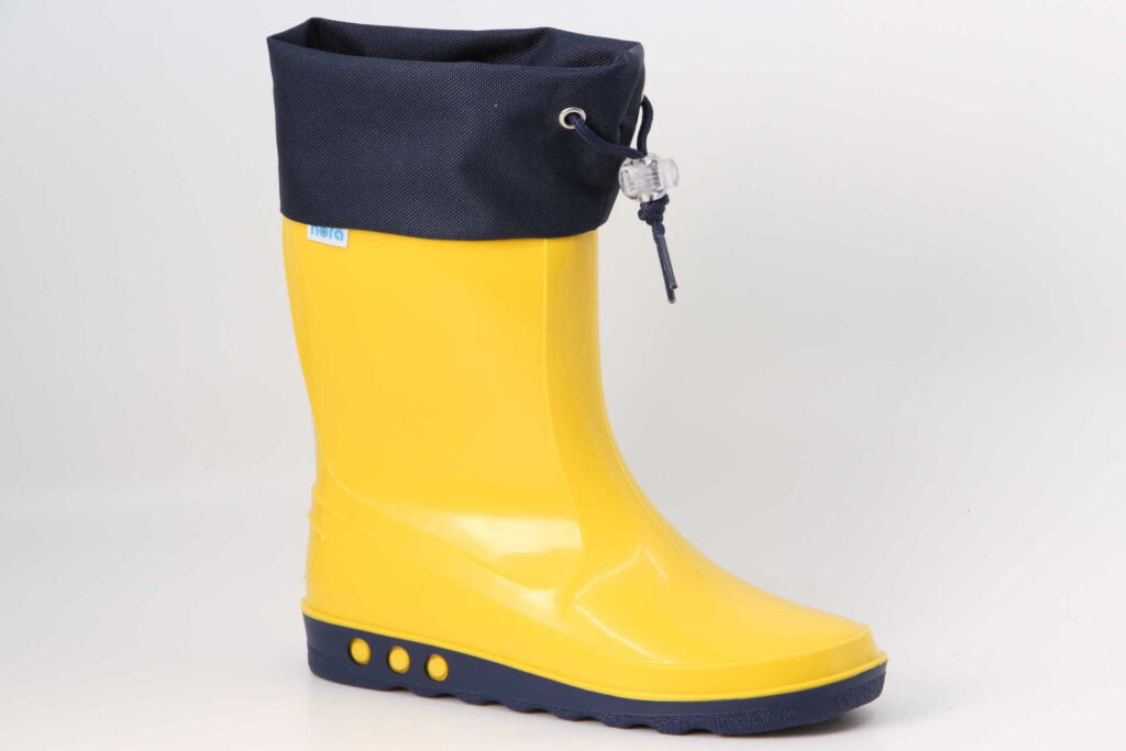 Gummistiefel Nora Nori gelb Vorderseite