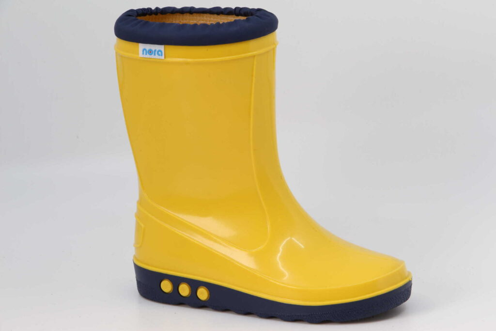 Gummistiefel Nora Nori gelb Vorderseite