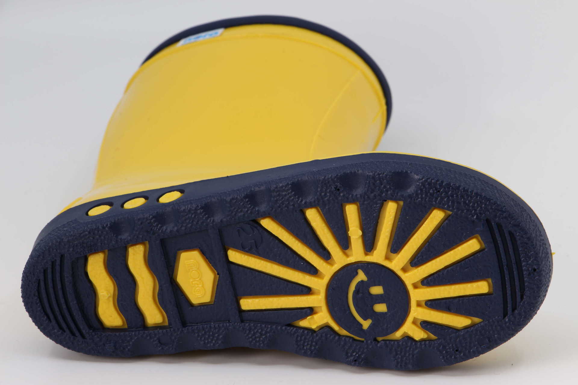 Gummistiefel Nora Nori gelb Sohle