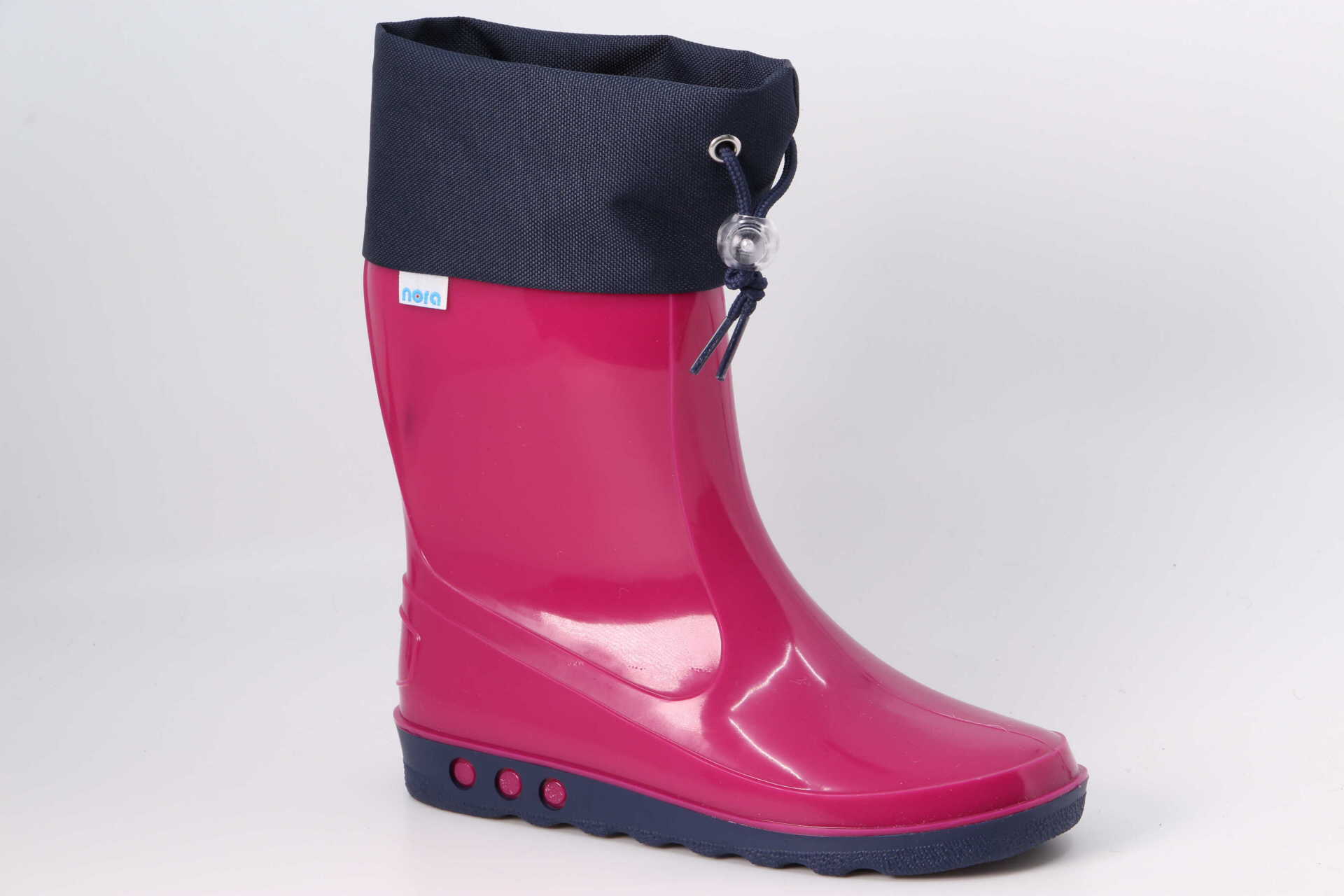 Gummistiefel Nora fuchsia Vorderseite